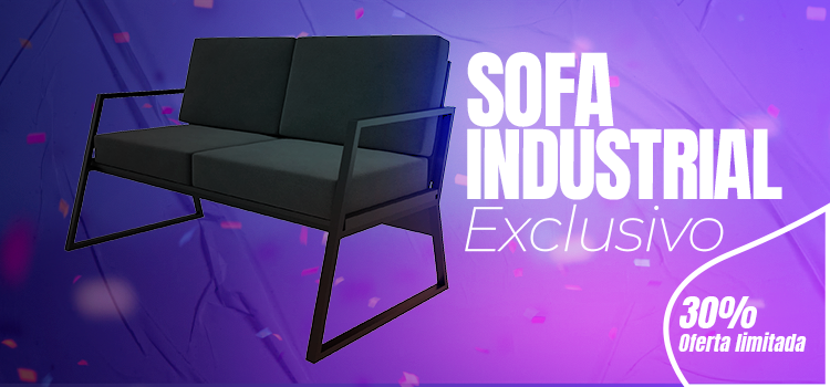 Sofa Industrial Exclusivo